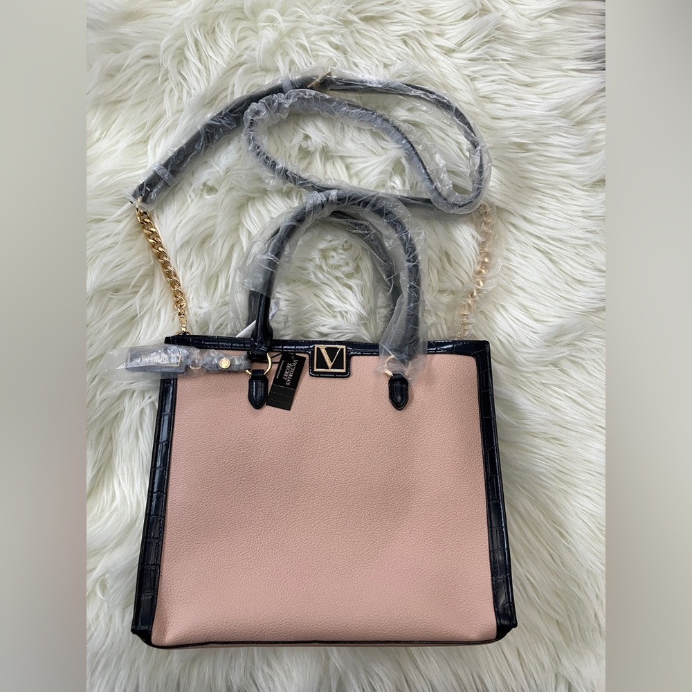 Victoria Secret’s Tricolor Satchel